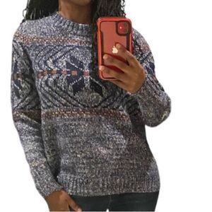 Woolrich blue sweater